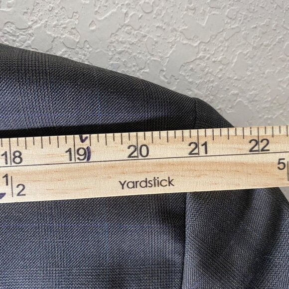 Ralph Lauren Wool Blazer Mens 46R Gray Woolrich Sports Coat Suit Jacket - Picture 12 of 16